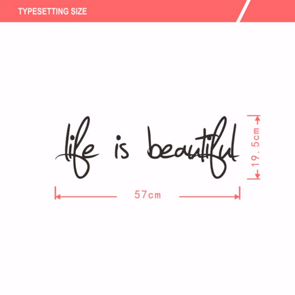 Sticker Mural - La Vie Est Belle 2 ! - ref.10756