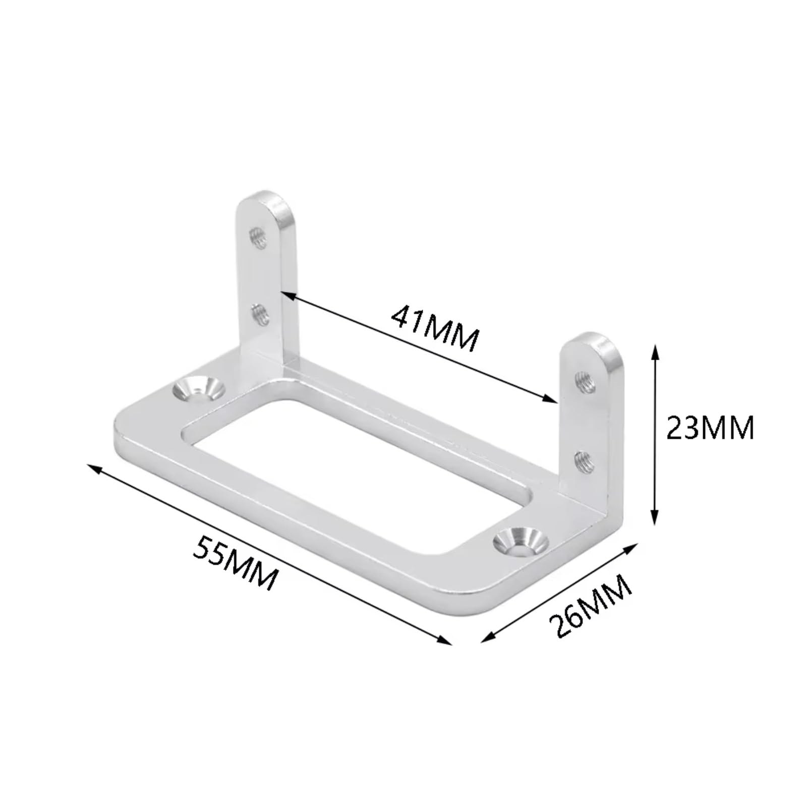 Pour S3003 Bateau Télécommandé CNC Alliage D'aluminium Montage Servo Support Voiture Support Servo Avion Accessoires Pièces Accessoires RC