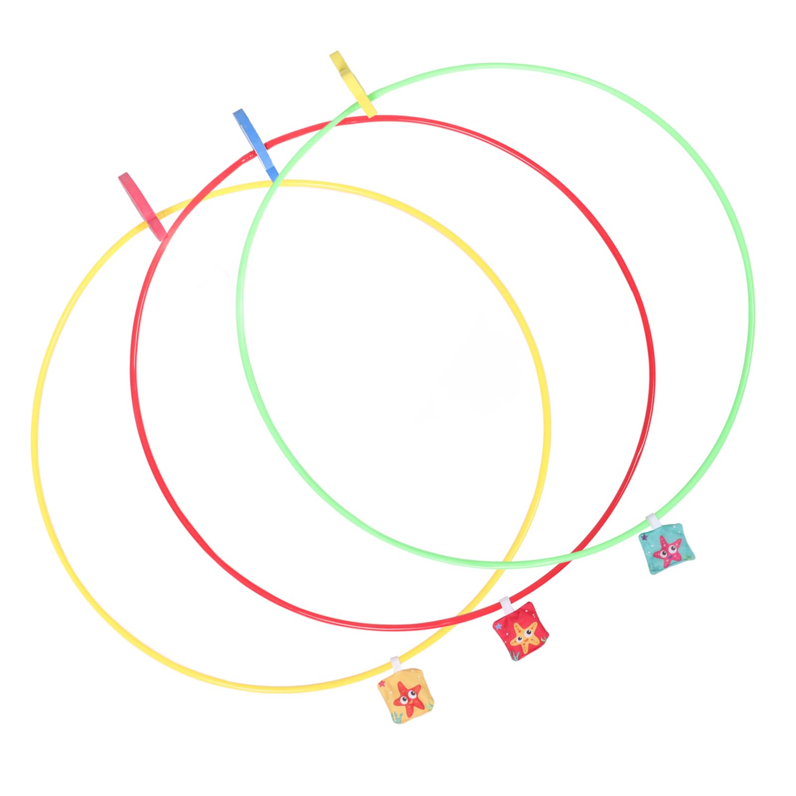 LIOOBO 3pcs Diving Rings Underwater Pool for Swimming Skills Development Smooth Edges for Brightly Colored Diving Hoops for Fun Water Games