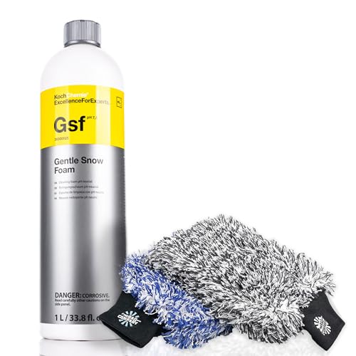 KOCHCHEMIE Gentle Snow Foam & Cyclone Wash Mitt Bundle