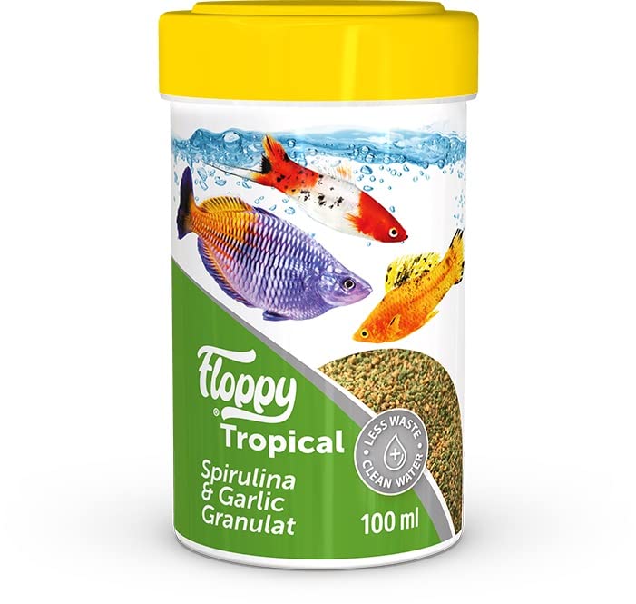 FLOPPY TROPICAL SPIRULINA&GARLIC GRANULAT 100ML