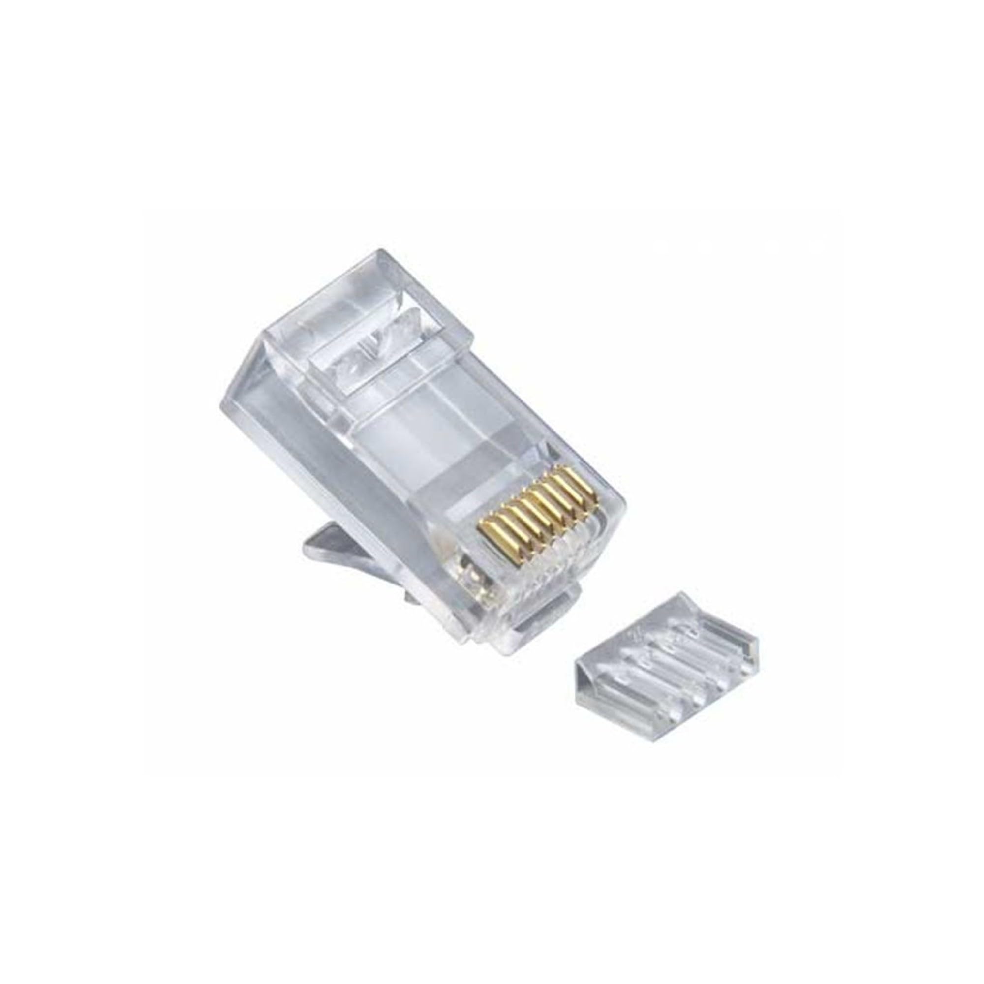Platinum Tools 106188J Platinum RJ45 Cat6 redondo sólido 100/tarro