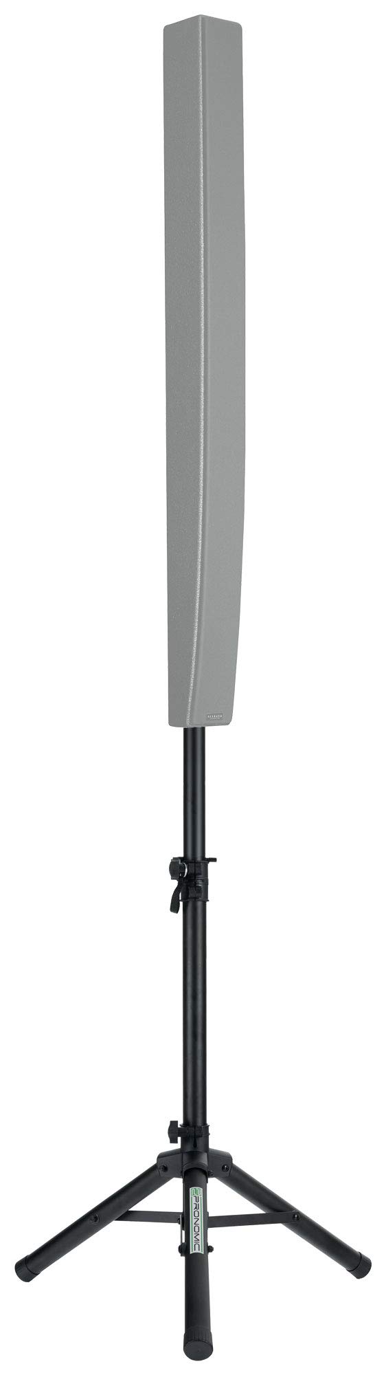 Pronomic SPS-5S Statore per Casse in Acciaio - Statore Basso in Acciaio - Ideale per Line Array, Monitor e Amplificatori Acustici - Altezza da 67 a 120 cm - Solo 1,8 kg - Nero