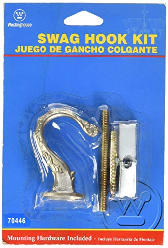 Promo Discount Up To 70% Off Westinghouse Lighting Corp 70446 2-1/2-Inch Pewter Swag Hook, Large