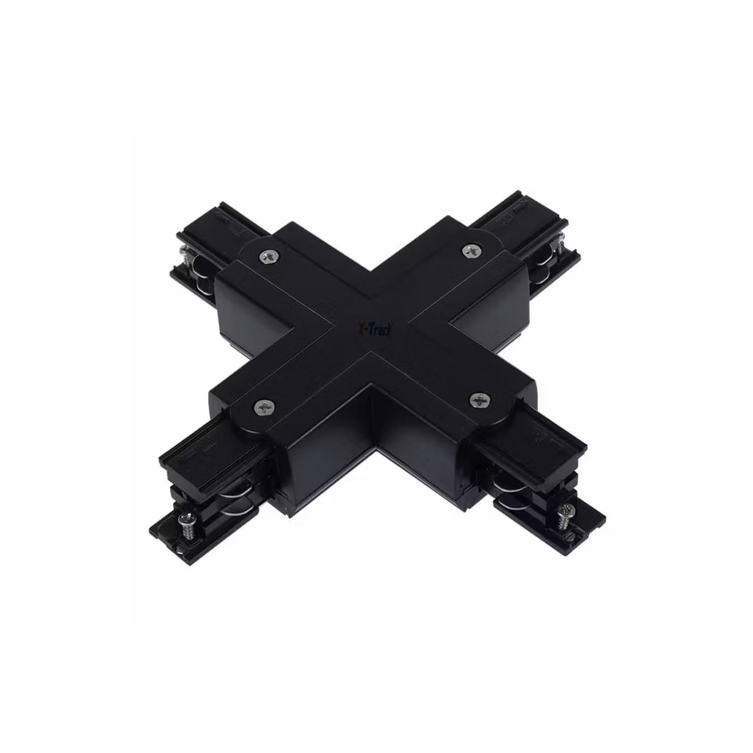 VoltShine Four outlets Type of Black: Enhance your electrical connections. Its sturdy and elegant structure ensures efficient performance, perfect for both professional and home use.