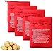 4 bolsas de patatas rojas para microondas reutilizables para patatas y microondas para cocinar en solo 4 minutos