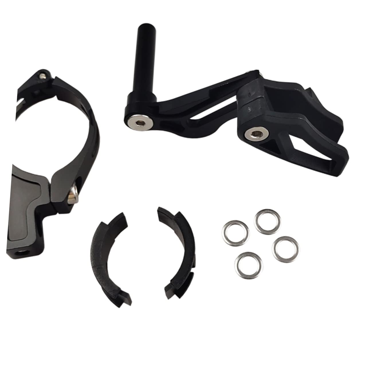 POPETPOP Guida Catena Bici La Catena Utile Guida Catena Guida Catena Bicicletta Parti della Bici Parti della Catena in Metallo Prodotti per Bici Nero