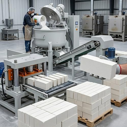 Cemento refractario fundible para horno con alta resistencia al calor miniatura 6