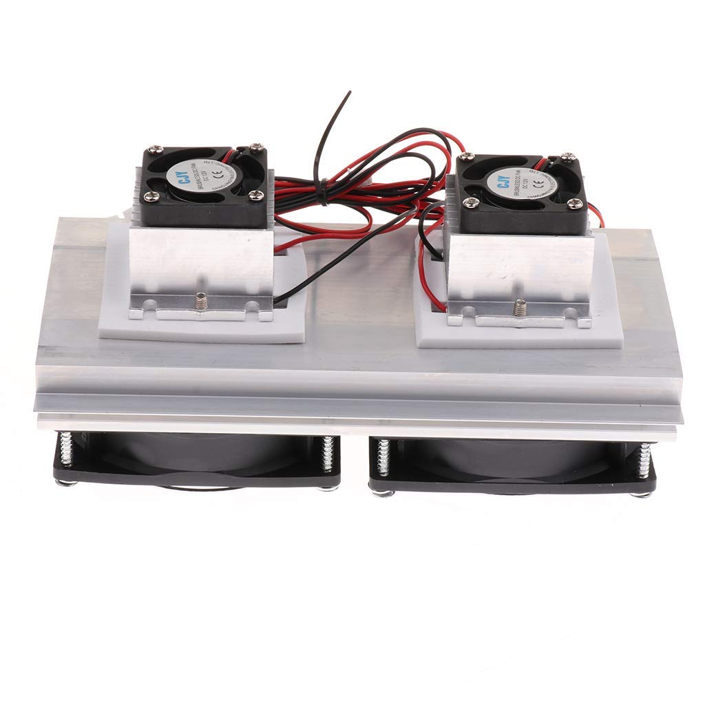 Ventole doppie termoelettriche Peltier refrigerazione DIY sistema di raffreddamento