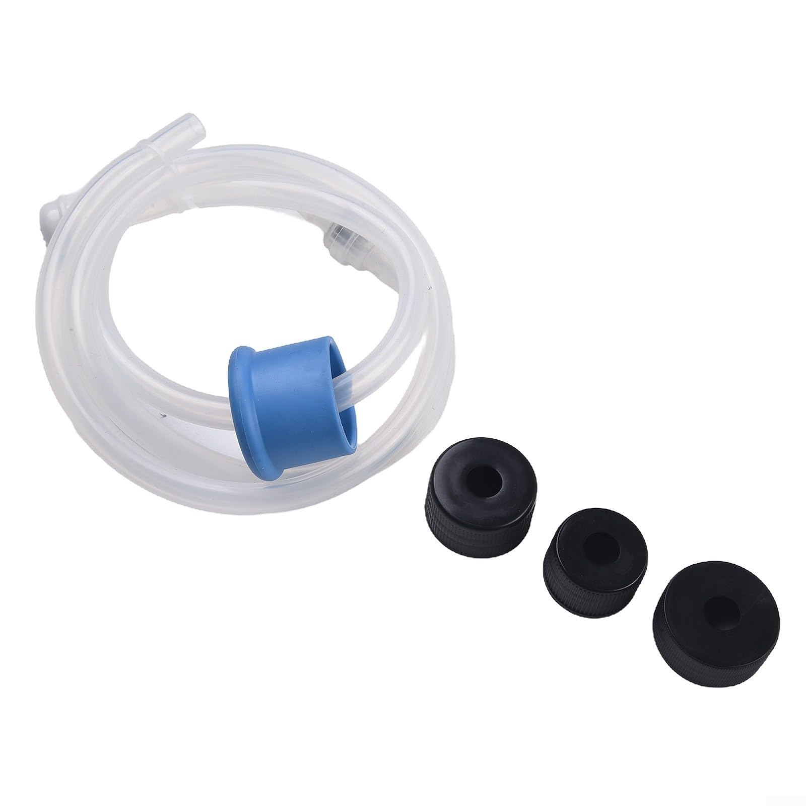 Tube d'extension de distributeur de savon pour évier de cuisine - Tuyau en silicone de 1 m pour comptoir - Système de pompe à savon liquide - Tube de recharge étendu pour grande bouteille de détergent