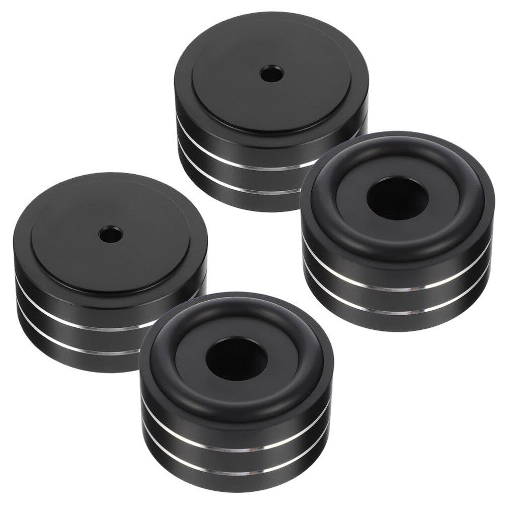 Gatuida 4pezzi Piedini Isolanti Per Altoparlanti Giradischi e Subwoofer Gomma Per Ridurre Vibrazioni e Migliorare Qualità Audio Adatti Amplificatori Lettori Cd e Supporti Audio