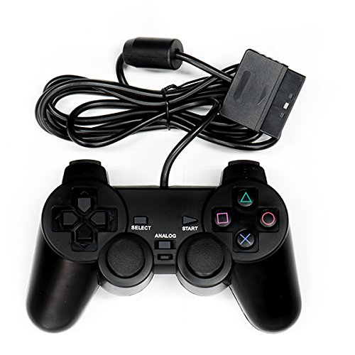 Amazon.co.jp: PS2 コントローラー 互換 【ブラック