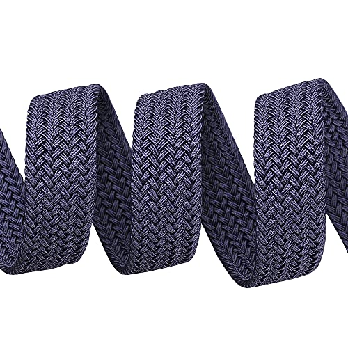 Image of AGEA Elastic Stretch Woven Braided Waist Belt for Men and Women