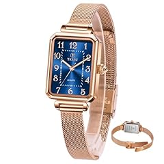 Blue Face-Rose Gold Band-KMN-L8106