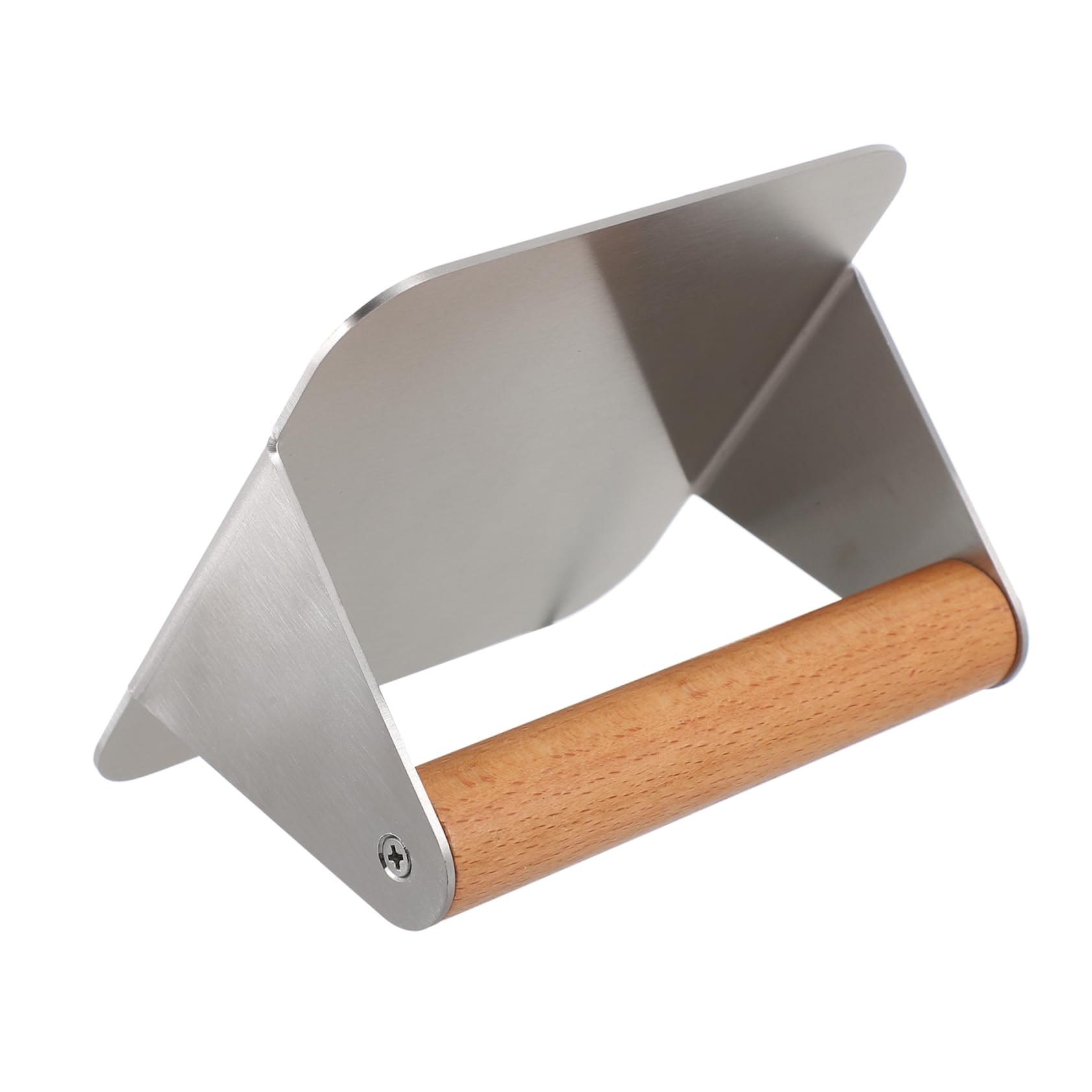 TOYANDONA Pressa per Hamburger in Acciaio Inox Stampo per Pressare Carne Strumento da Cucina per Preparare Hamburger Gadget Pratico per Uso Domestico