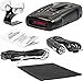 Whistler CR85 High Performance Laser Radar Detector: 360 Degree Protection and Voice Alerts - Black