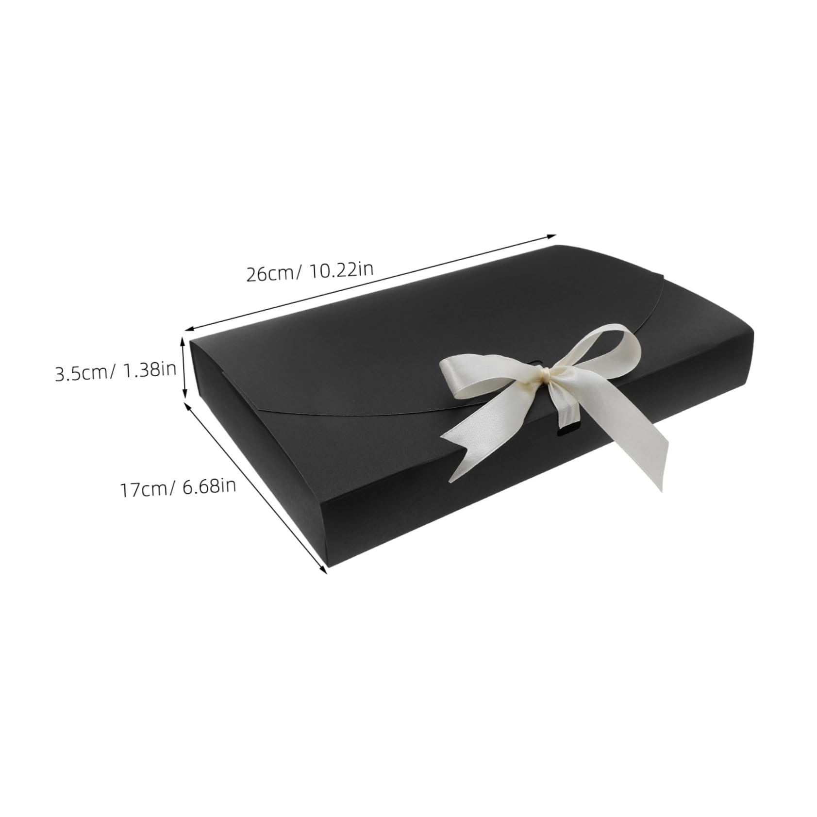 OFFSCH 20 Stück Party bevorzugt Tasche geschenke Hochzeitsbevorzugstasche Black