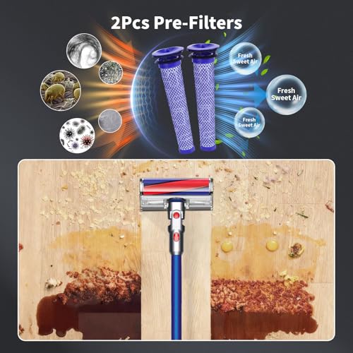 Image of Upgraded 7.0Ah Replacement for Dyson V7 Battery Compatible with Dyson Battery SV11 229687 225403 V7 Animal /Motorhead /Trigger /Absolute /Fluffy /Allergy Cordless Vacuum