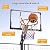 Basketball Hoop Outdoor, 8.5ft Height Adjustable Portable Hoops & Goals with HDPE Backboard and Wheels for Kids/Teens/Adults Backyard, Outdoor, Driveway