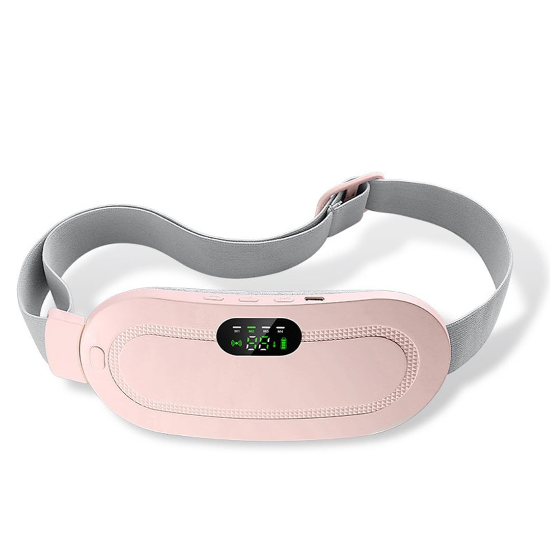 Cyclicare - Ceinture chauffante et massante menstruelle Coussinet Chauffant pour Règles - Adapté aux Courbes du Corps, Température Personnalisable