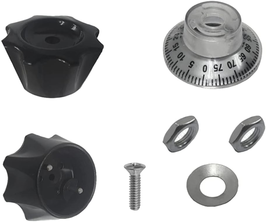 Hobart Slicer Indexing knob dial and Nuts for Models 512 Thru 1912