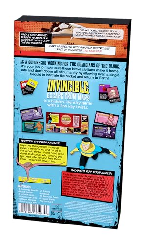 Invincible: Escape from Mars - Juego de mesa miniatura 2