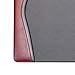 Dacasso Classic Leather Side Rail Desk pad, 34 x 20, Burgundy