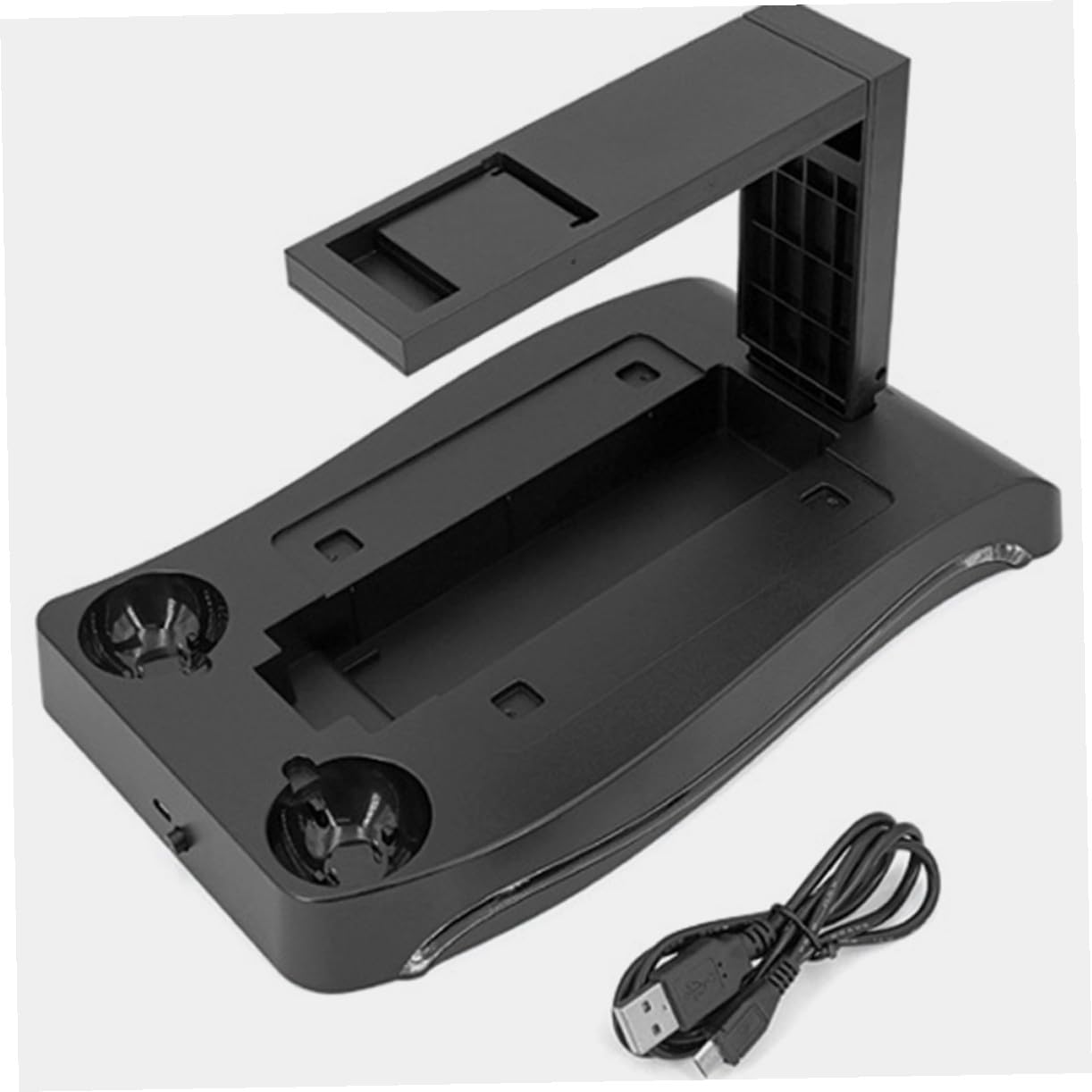 Lurrose Supporto Per Occhiali Da Gioco Vr Stazione Di Ricarica Per Console Di Gioco Vr Organizzazione Salvaspazio Per Area Gaming