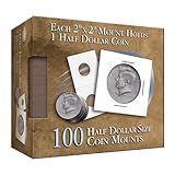 Half-Dollar 2x2 Coin Mount Cube: 100 Count by Whitman Publishing (2013-10-30)