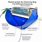 Ac Cleaning Bag with Wall Protection Cloth, 13Pcs Mini Split Cleaning Kit, Ac Cleaning Kit, Air Conditioner Cleaning Kit, Split Ac Unit Cleaning Kit, Mini Split Air Conditioner Cleaning Bag - Image 3