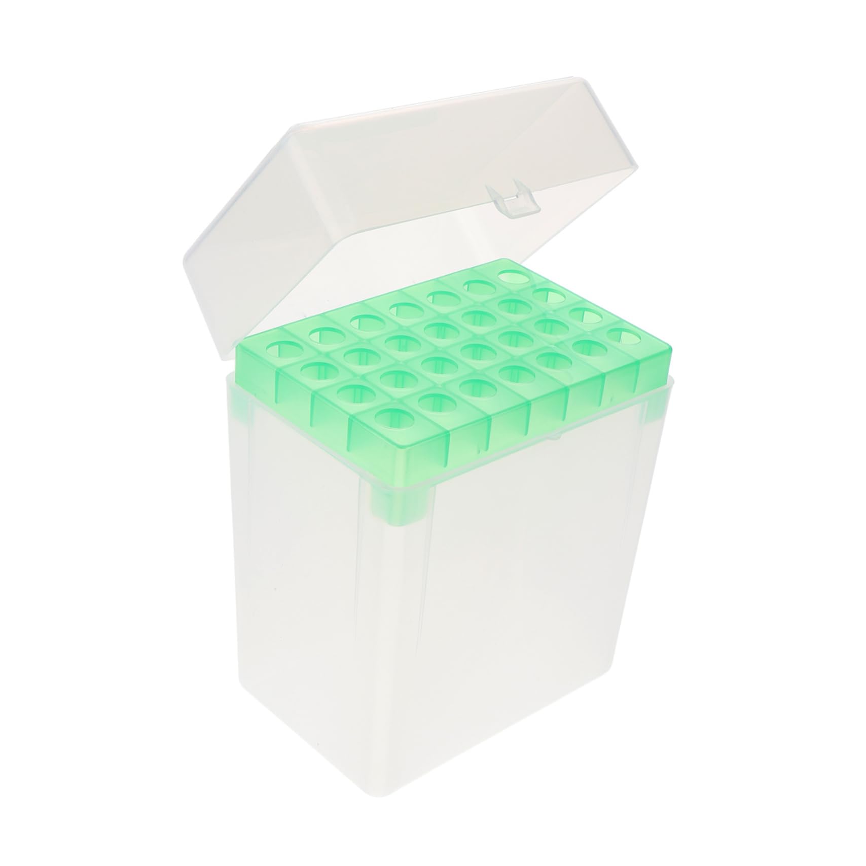SOLUSTRE 5kawałki Pojemnik Próbówki Otworów Plastikowy Organizer Do Testów Laboratoryjnych Szczelne Przechowywanie Próbek Wielofunkcyjny Pojemnik Akcesoria Laboratoryjne