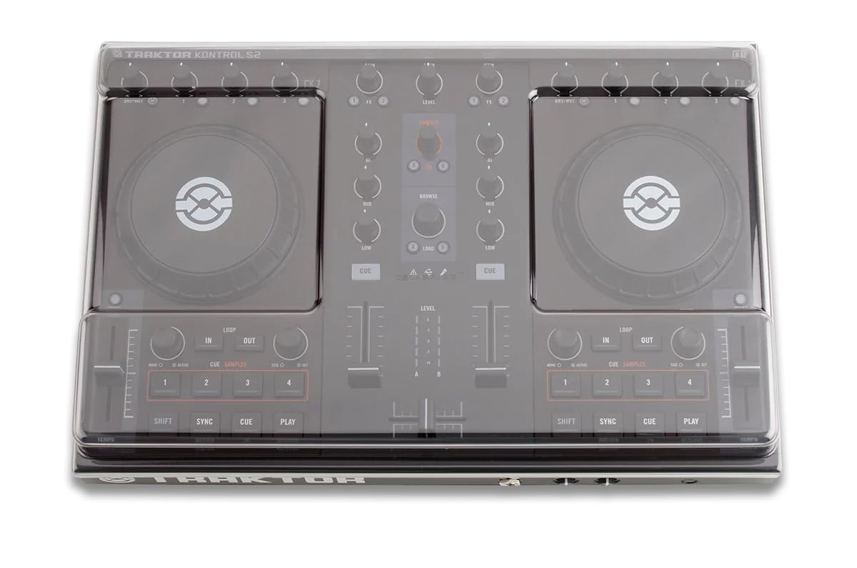 DeckSaver KONTROL S2 TRANSP - Estuche para mesa de mezclas, color transparente