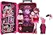 Monster High Skulltimate Secrets Draculaura Doll and Accessories Set, Destination: Gore-geous Oasis with Suitcase and 19+ Surprises Like Clothes