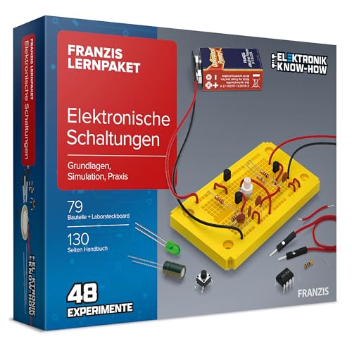 FRANZIS 67164 - Lernpaket Elektronische Schaltungen - Grundlagen,...