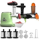 Multifunctional Meat Grinder Electric, Professional Food Processor, Sausage Stuffer, Vegetable Slice