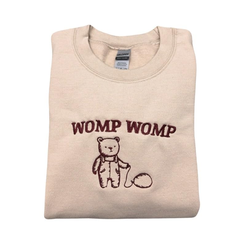 Womp Womp Embroidered Pullover Sweatshirt