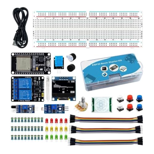 ESP32 - Kit de inicio de placa de desarrollo WiFi IOT para construir sus propios dispositivos conectados