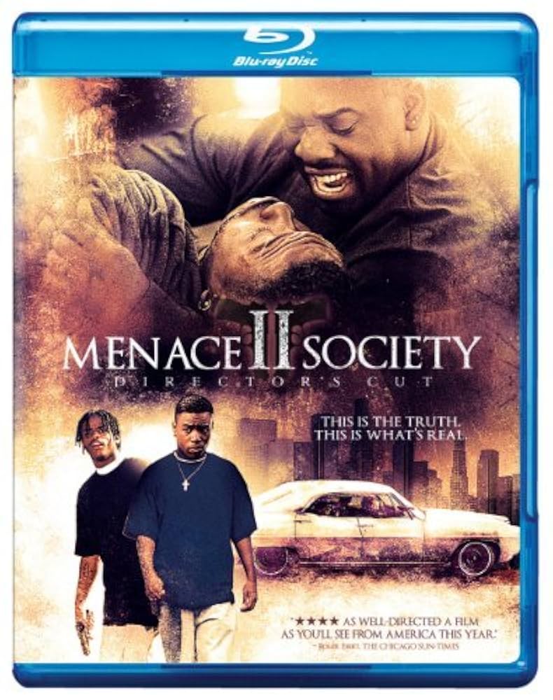 洋画・外国映画 MENACE II SOCIETY DVD Amazon.com: Menace II Society (Director's Cut) [Blu-ray] by