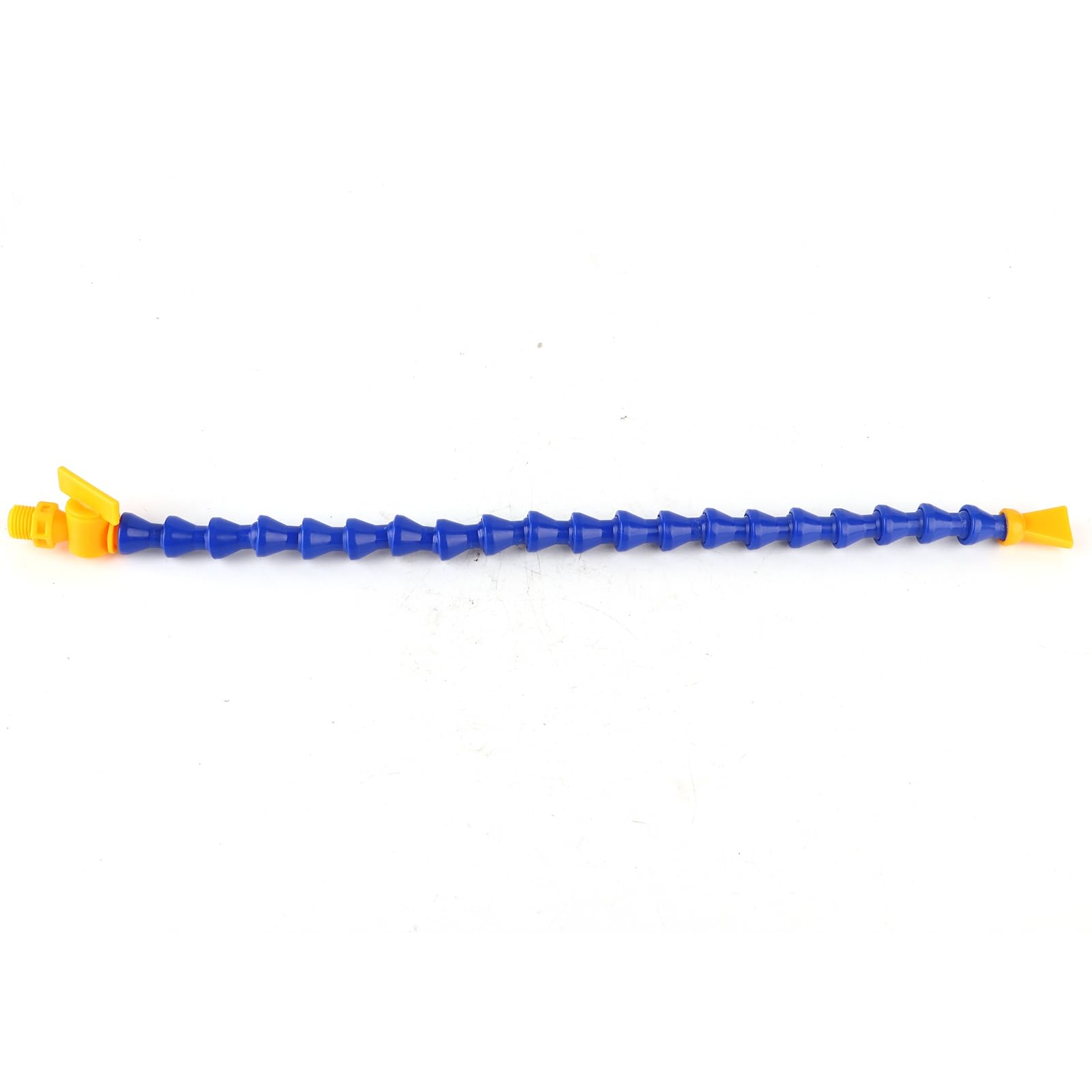 Cosiki Tuyau Flexible de Liquide de Refroidissement CNC pour Fraiseuse de Tour, 12 Tubes de Refroidissement à Nez Plat Rond pour Machines Hydrauliques, 6 Buses Rondes + 6 Buses Plates pour Eau et