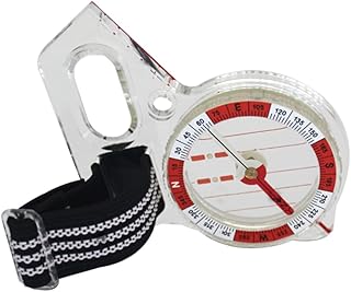 Sosoport Bússola De Acampamento 1Pc Bússola De Navegação Ao Ar Livre Bússola De Acampamento Aventura Bússola Off-Road Acrílico Uso Do Estudante Bússola De Navegação