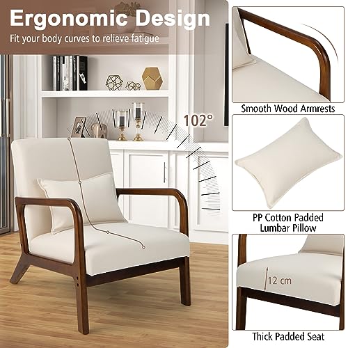 Sillón Plegable Comfy Beige miniatura 4