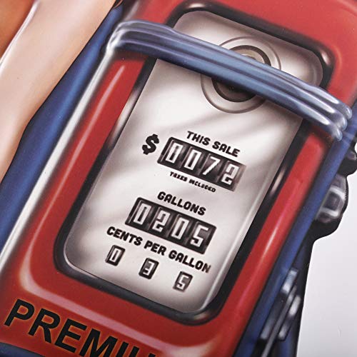 HAES deco - Insegna in metallo retrò - Pompa di