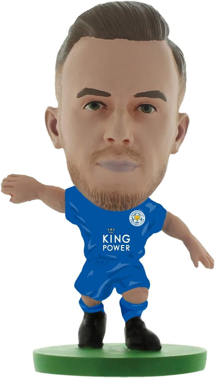 SoccerStarz - Leicester James MADDISON - Home Kit (Classic)/Figures, SOC1369
