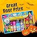 Halloween Candy Variety Pack, 18Ct Assorted Lollipops, Bulk Individually Wrapped Ring Pop, Push Pop, Baby Bottle Pop & Juicy Drop, Birthday Party Favors, Trick or Treat, Halloween Bowls, Kids Gifts