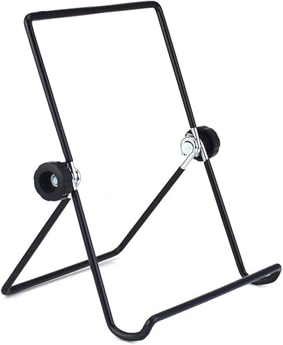 MOACC Soporte para tableta, universal multiángulo, antideslizante, ajustable, soporte para tablet PC de 9 a 12.9 pulgadas, almohadilla (negro)