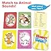 Monkey Says Baa? – Animal Matching Game for Kids Ages 4 and Up | Fun Preschool Learning Activities with Mimicked Animal Sounds & Charades for Sensory Play – Birthday Gift for Boys & Girls