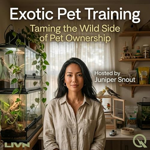 『Exotic Pet Training - Shaping Trust One Treat at a Time: The Science of Building Bonds with Undomesticated Animals』のカバーアート