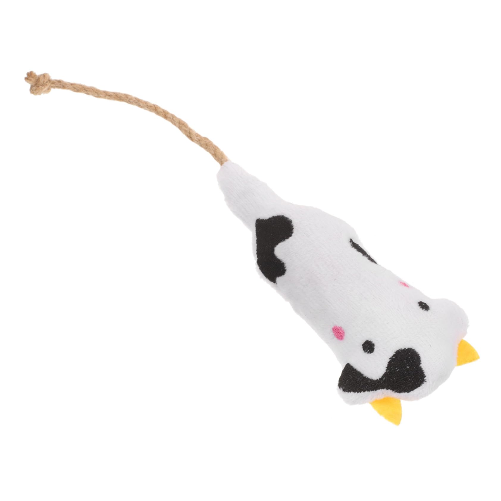 VANZACK Catnip Squeaky Toy for Indoor Cats Interactive Chew Toy Cartoon for Kittens Lightweight to Prevent Furniture Damage