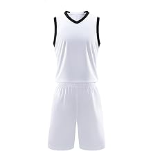 Men's Basketball Jersey, 2-Piece Jersey and Shorts, Sleeveless Set, 2-Piece Tracksuit, Shirt and Shorts, Adult Play Jerseys, Team Uniform, Sportswear, Boys