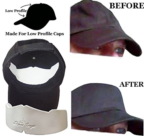 image for Shapers Image 3Pk. Black Manta Ray Baseball Caps Crown Inserts for Low